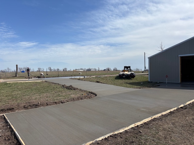 Concrete contractor Springfield MO project